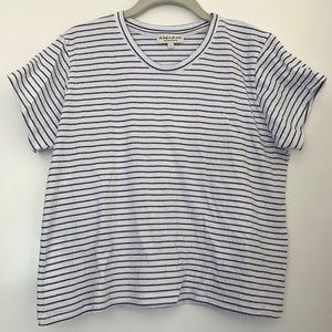 the lady & the sailor striped tee
